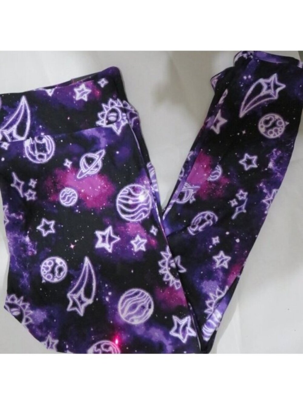 NOBO No Boundaries Celestial Leggings Criss Cross ankle cut out  XXL